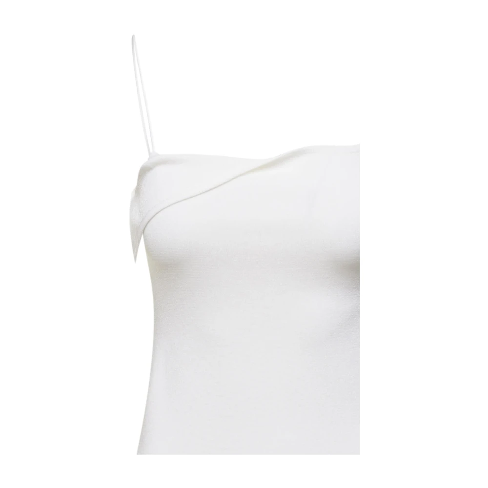 Jacquemus Maxi Dresses White Dames
