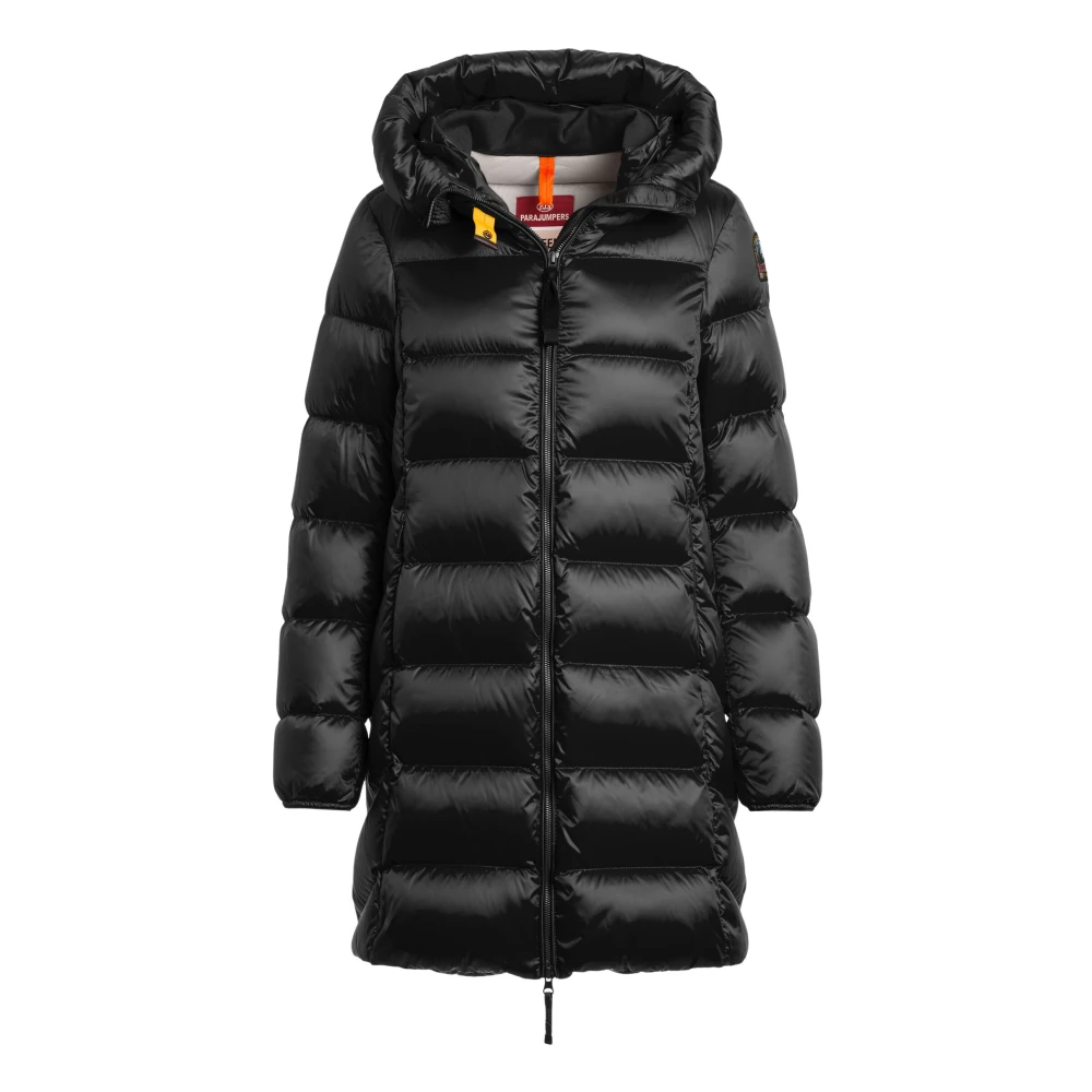 Parajumpers Lange Donsjassen Marion Black Dames