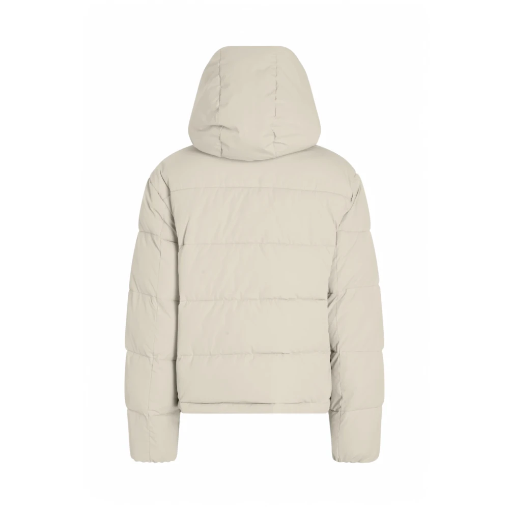 Calvin Klein Jeans Herfst Winter Dames Jassen en Mantels Beige Dames