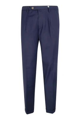 Pleated Wool Trousers