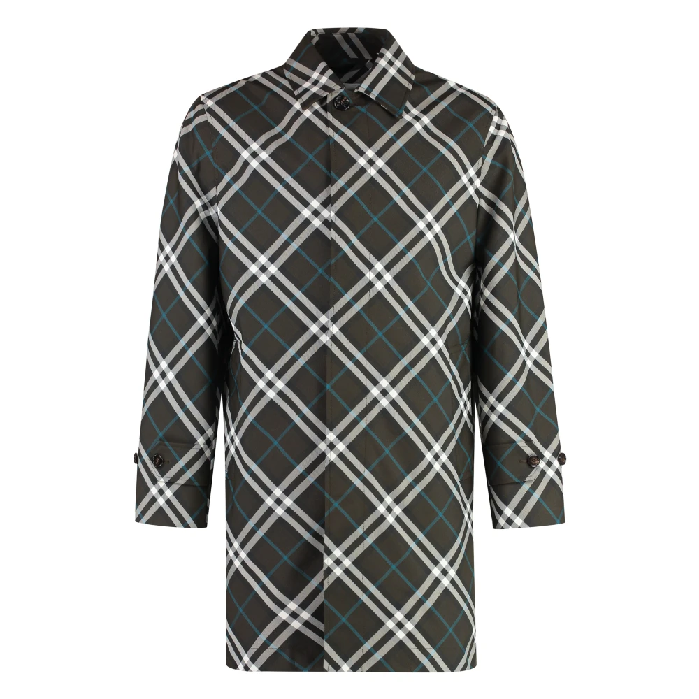 Burberry - Coats > Parkas - Green - Burberry - Modalova
