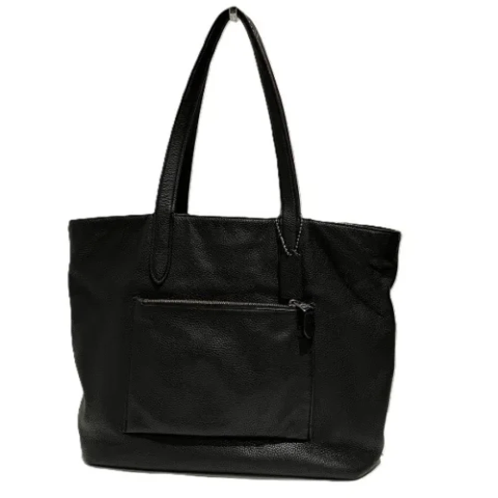 Coach Pre-owned Leather shoulder-bags Black Dames