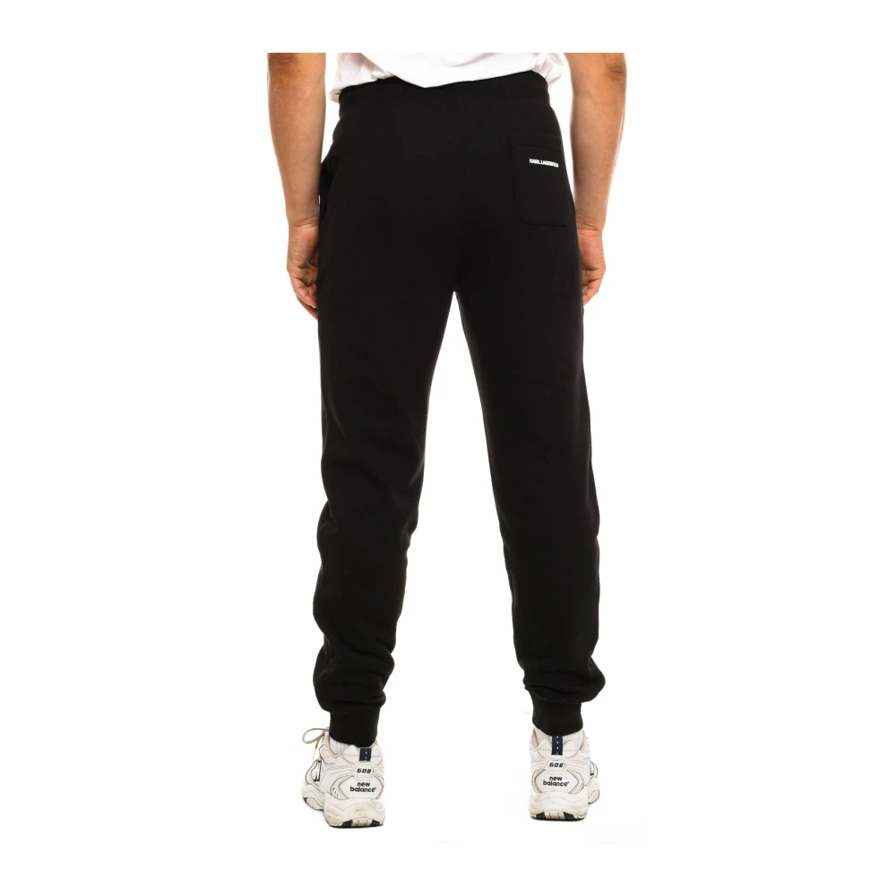 Karl Lagerfeld Sportieve Sweatpants Black Heren