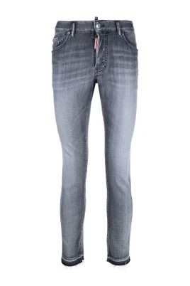 Super Twinky Svart Tvättade Jeans