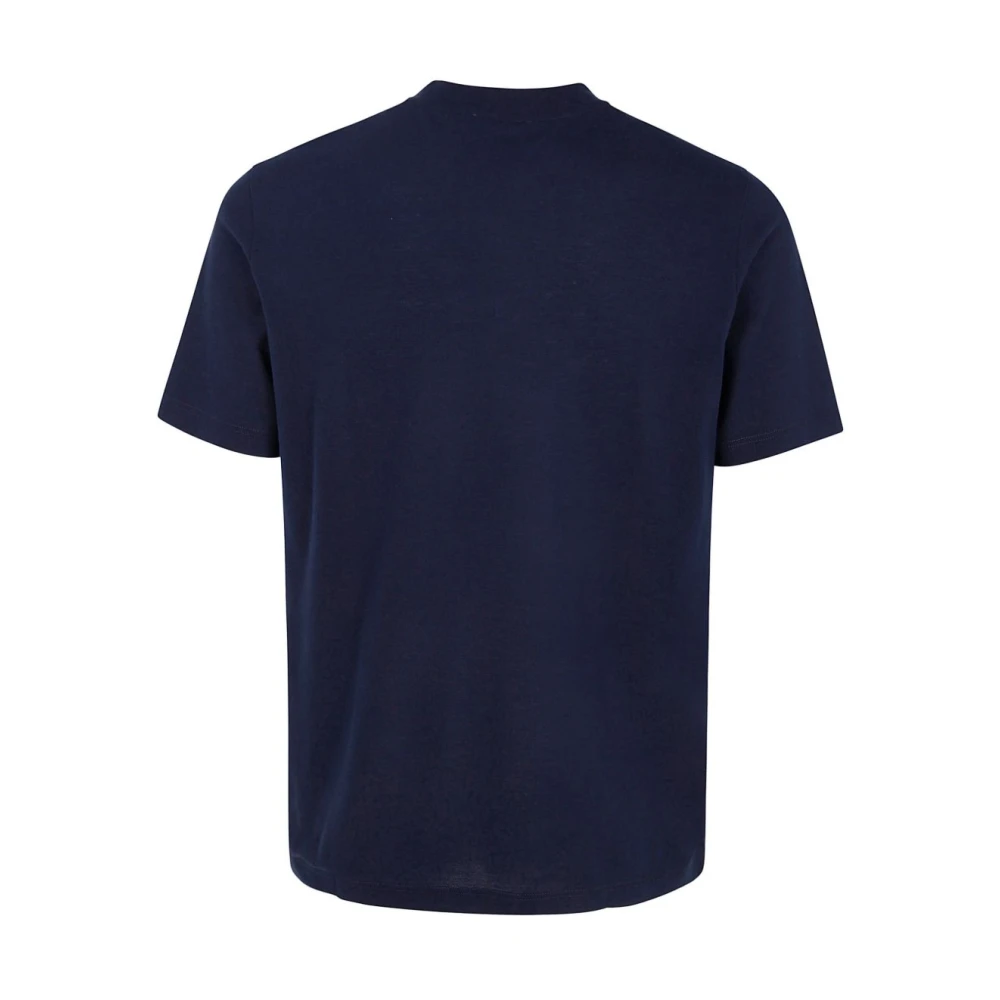 Barba Zwarte T-shirt voor Mannen Stijlvol Blue Heren