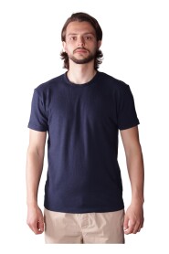 Baumwollwäsche-Leinen T-Shirt Schnitt Schnitt