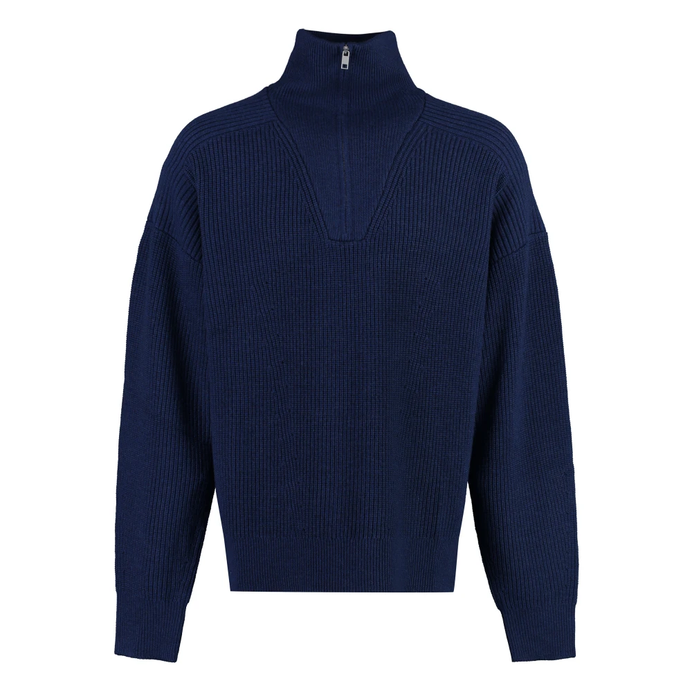 Isabel marant Geribbelde Coltrui Blue Heren