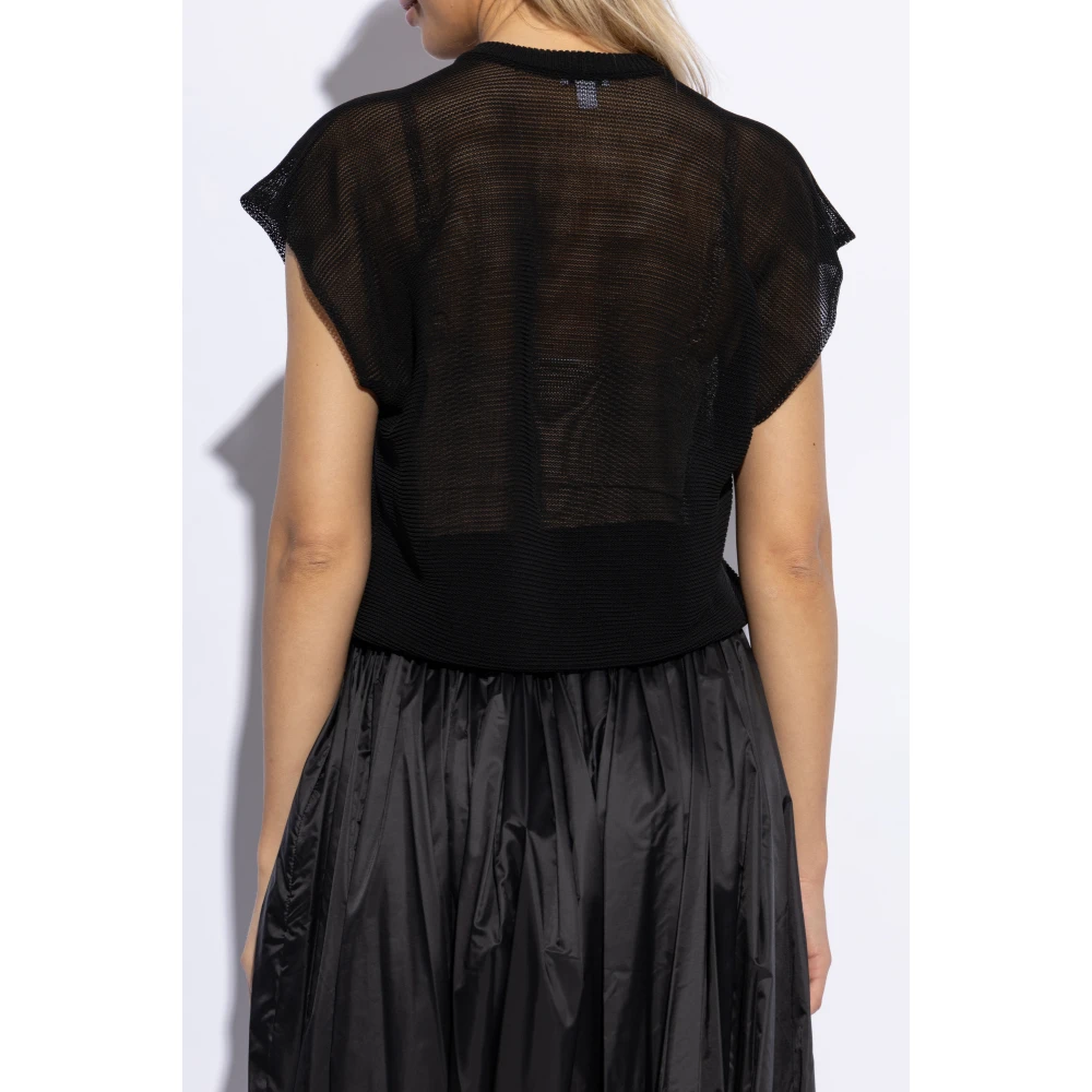 Alaïa Kant Bodysuit Black Dames