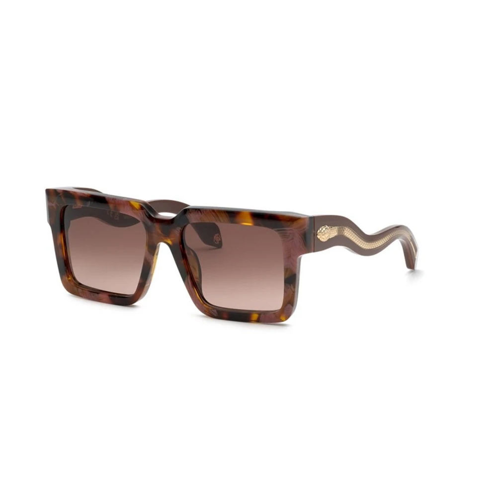 Roberto Cavalli Brown Authentic Glasses With Top-Notch Service - Unisex - Sunglasses - 55 Mm - Accessories