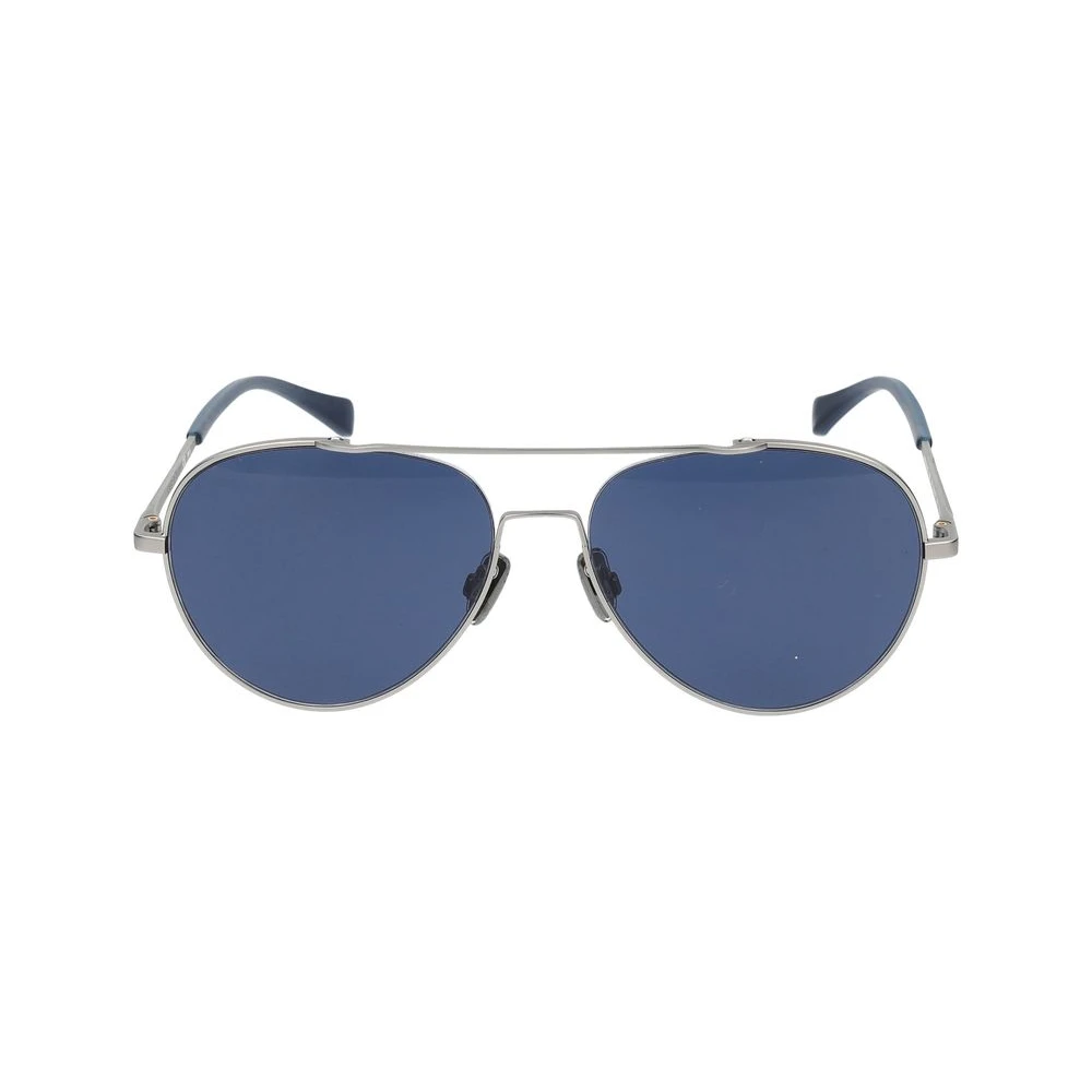 Rag & Bone Men's Gray Aviator Sunglasses