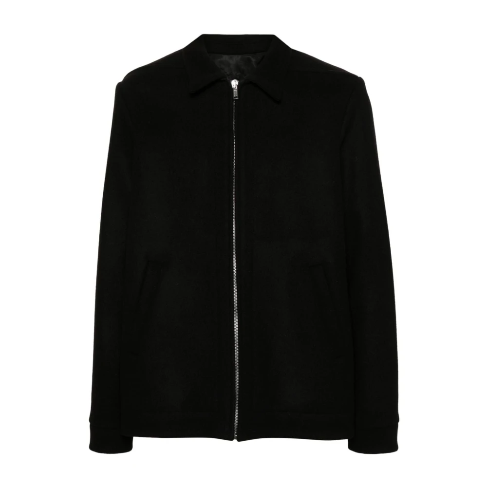 Rick Owens Zwarte Jassen voor een Stijlvolle Look Black Heren