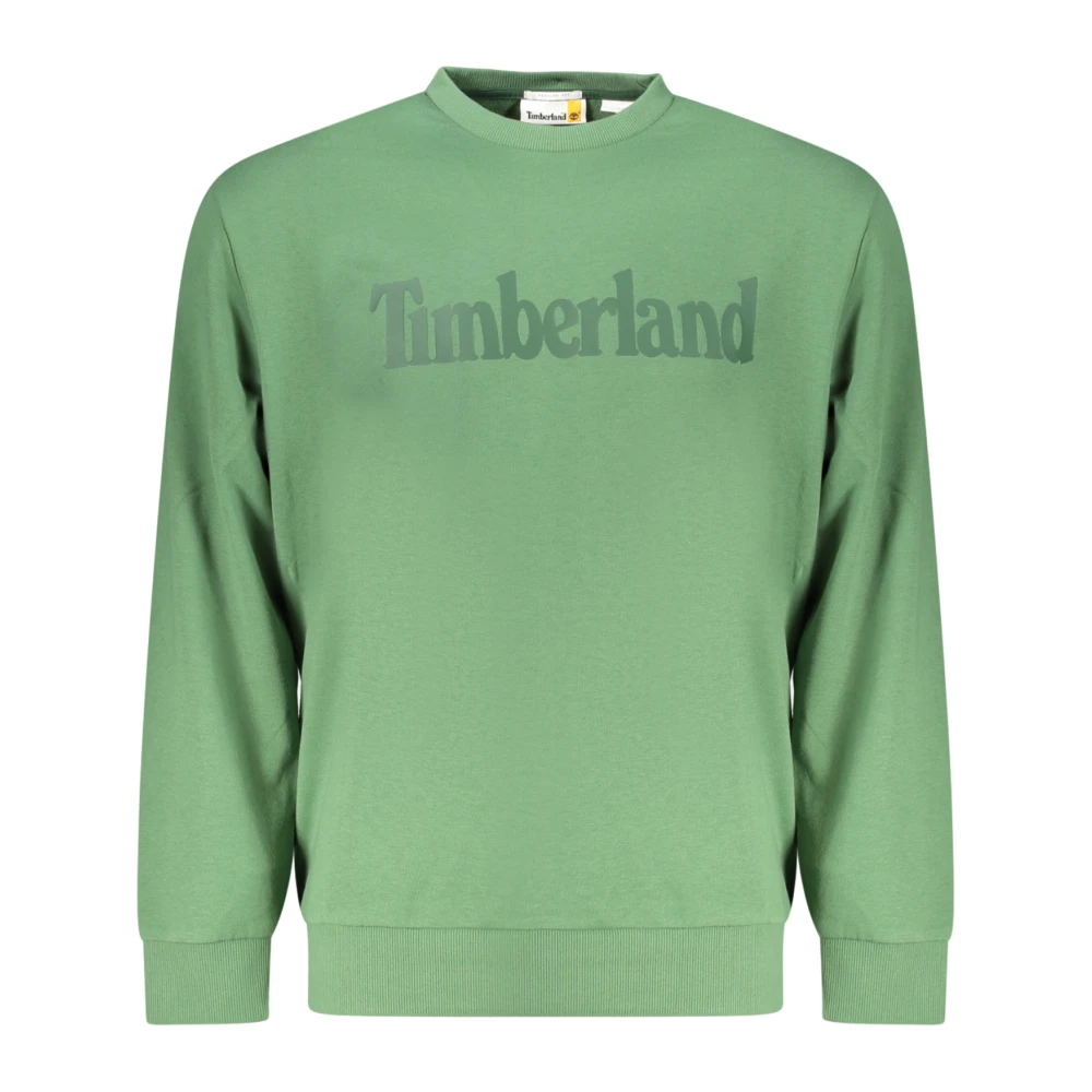 Timberland Men's Green Sweatshirts, S, Long-Sleeved Sweatshirt