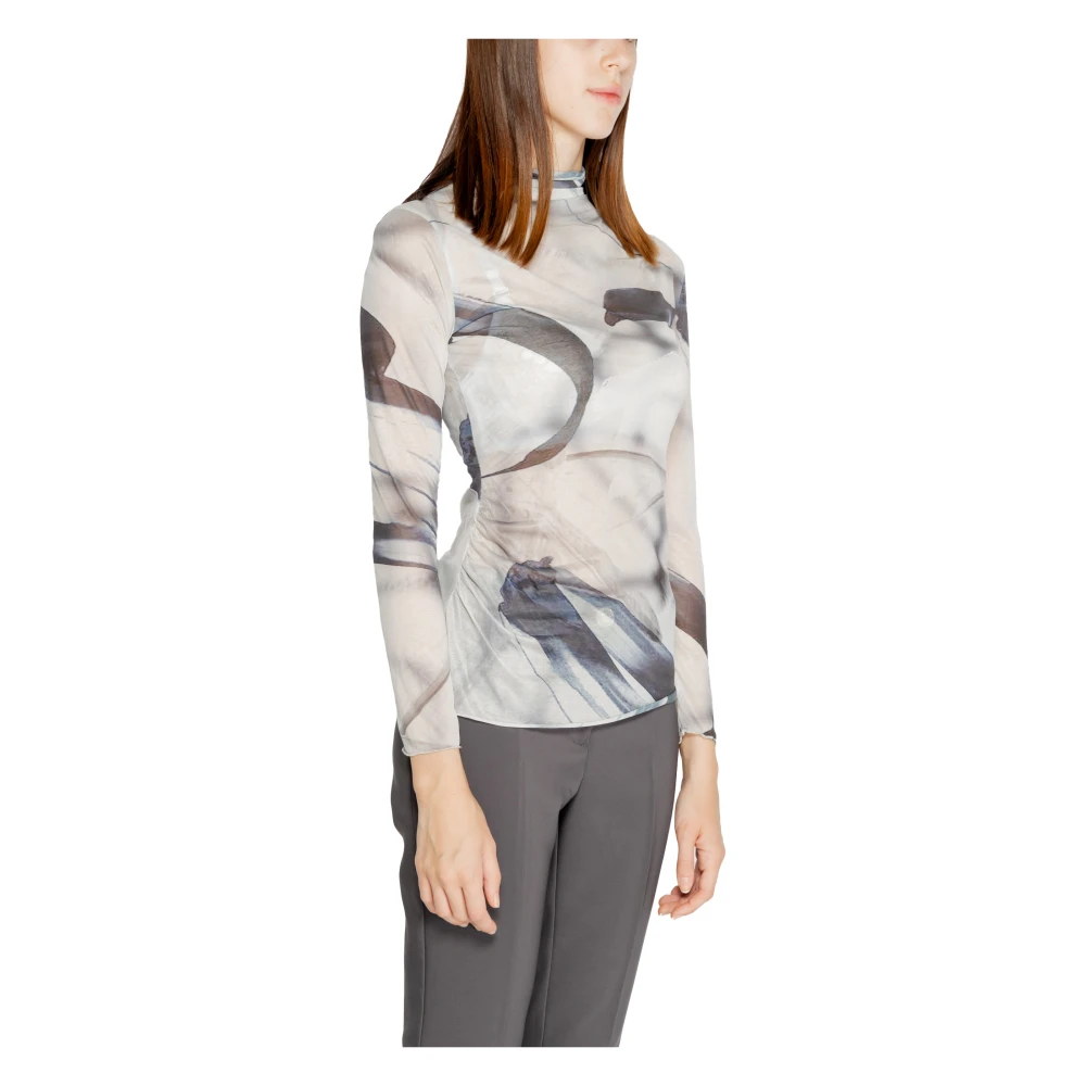 RINASCIMENTO Dames T-shirt Collectie: Herfst Winter Gray Dames