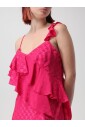 robe-longue-fuchsia-a-volants