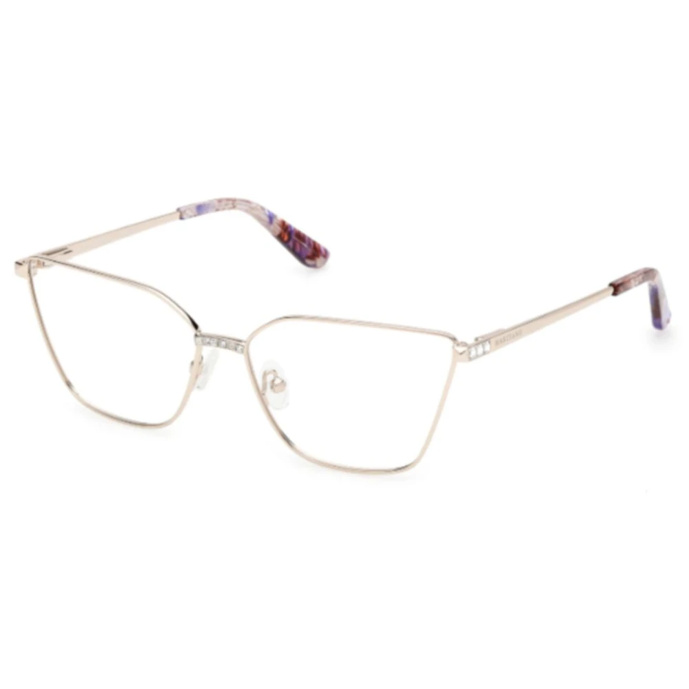 Guess Unisex Gray Glasses, 57 Mm, Cat-Eye Eyeglasses