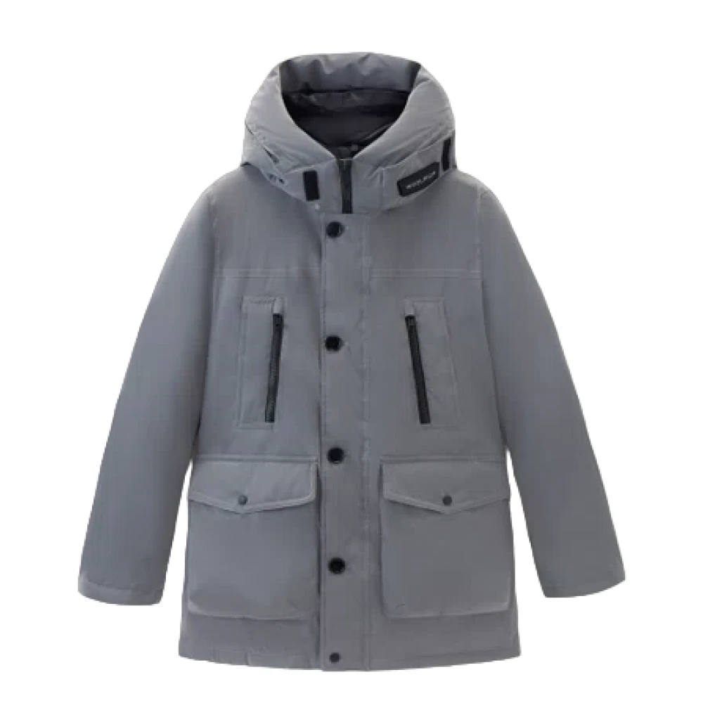 Woolrich - Coats > Parkas - Gray - Woolrich - Modalova