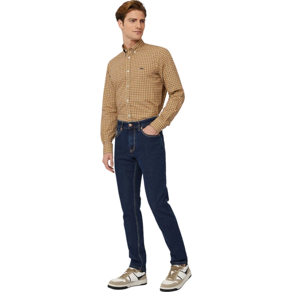 Harmont & Blaine Slim-fit Jeans Blue Heren