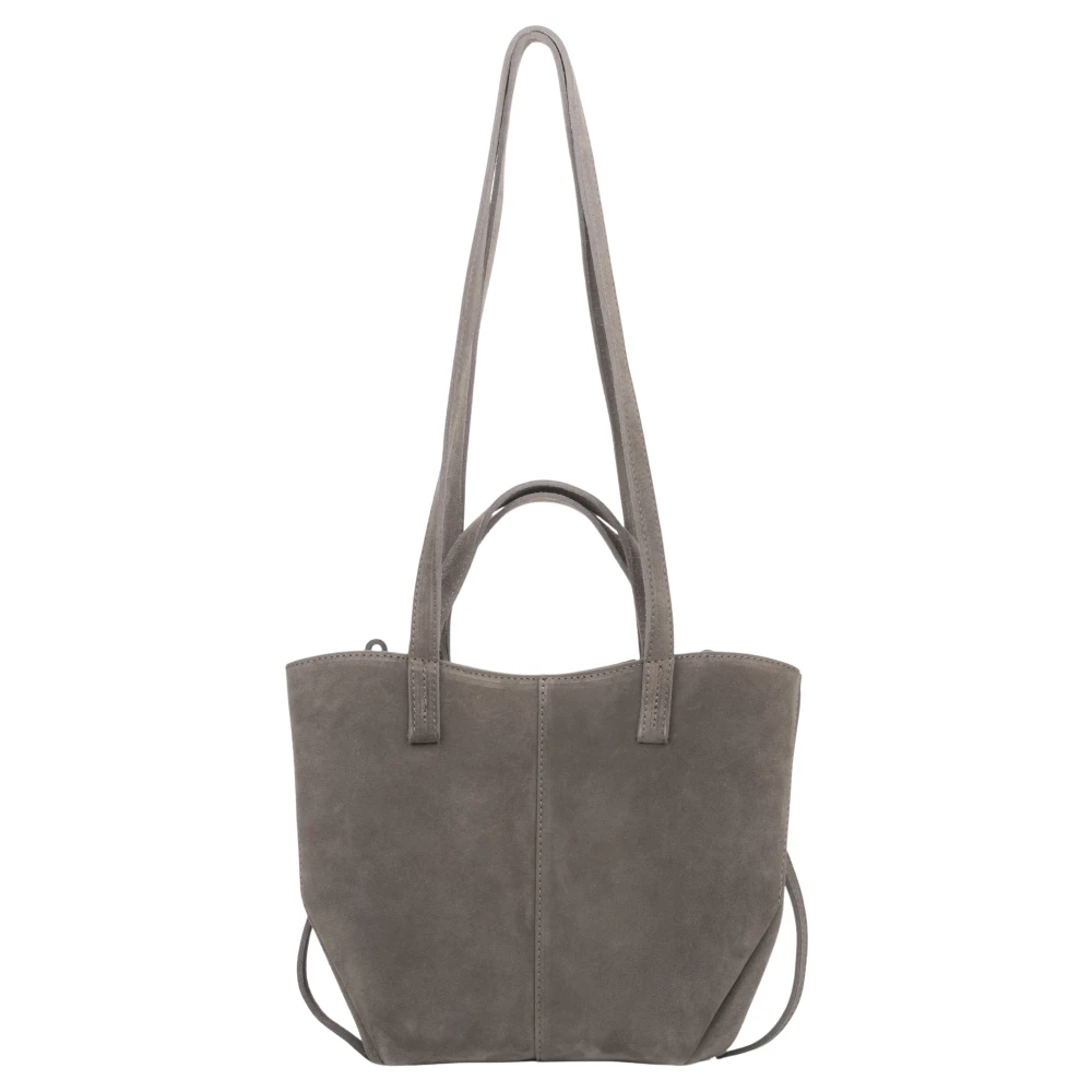 Estro Women's Gray Shoulder Bags, One Size, Handbag With Long Handles
