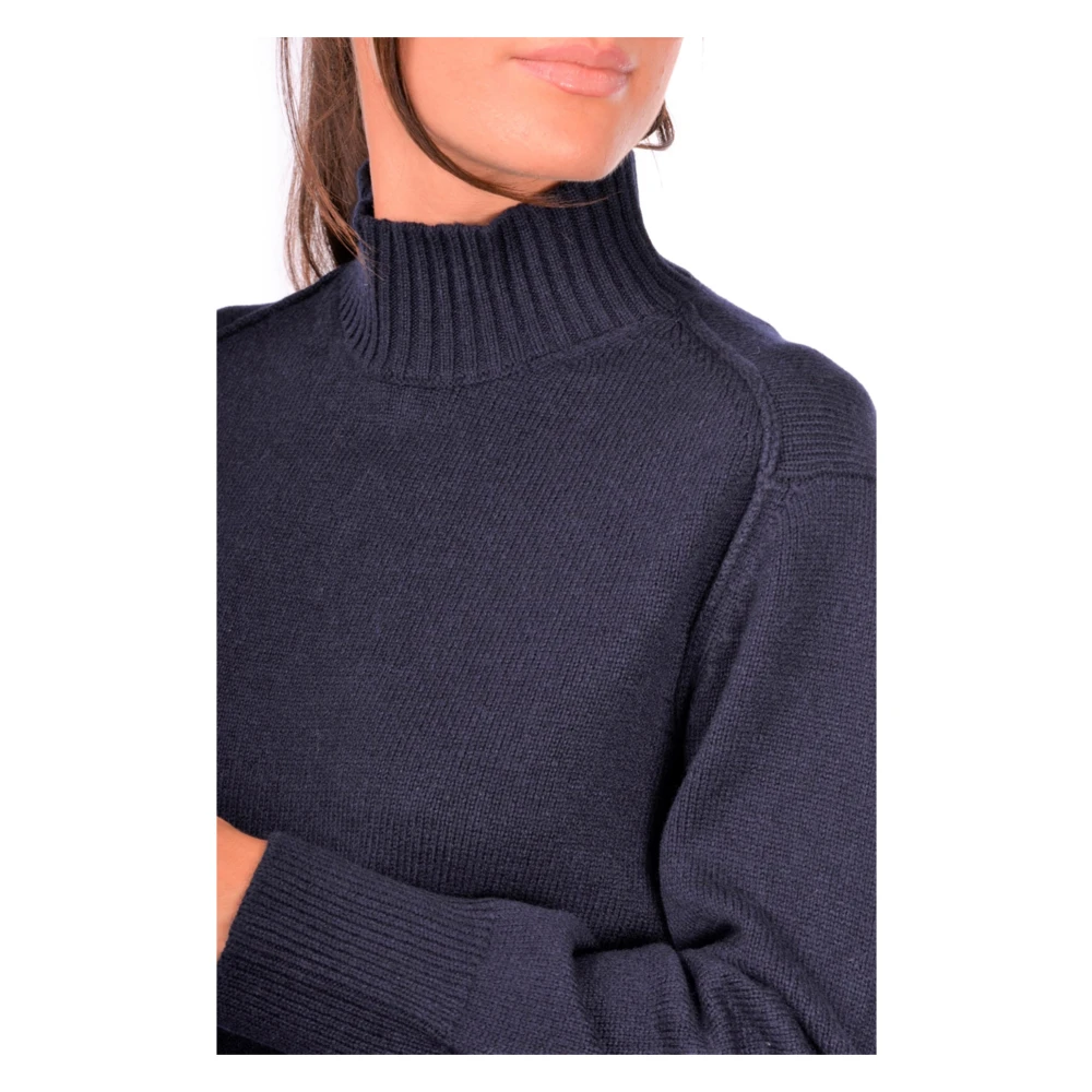 Gran Sasso Stijlvolle Lupetto Trui Blue Dames