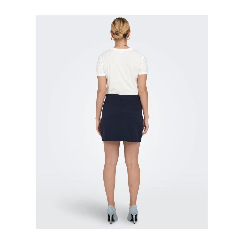 Jacqueline de Yong Avery Rok voor Dames Blue Dames