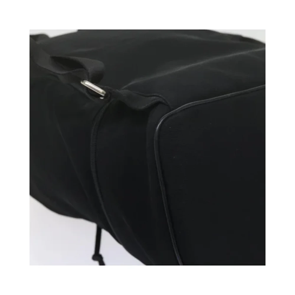 Bally Pre-owned Canvas backpacks Black Dames