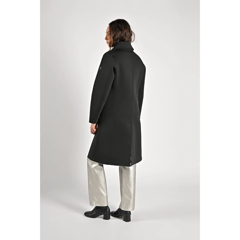 Canadian Classics Zwarte Neopreen Winterjas Black Dames