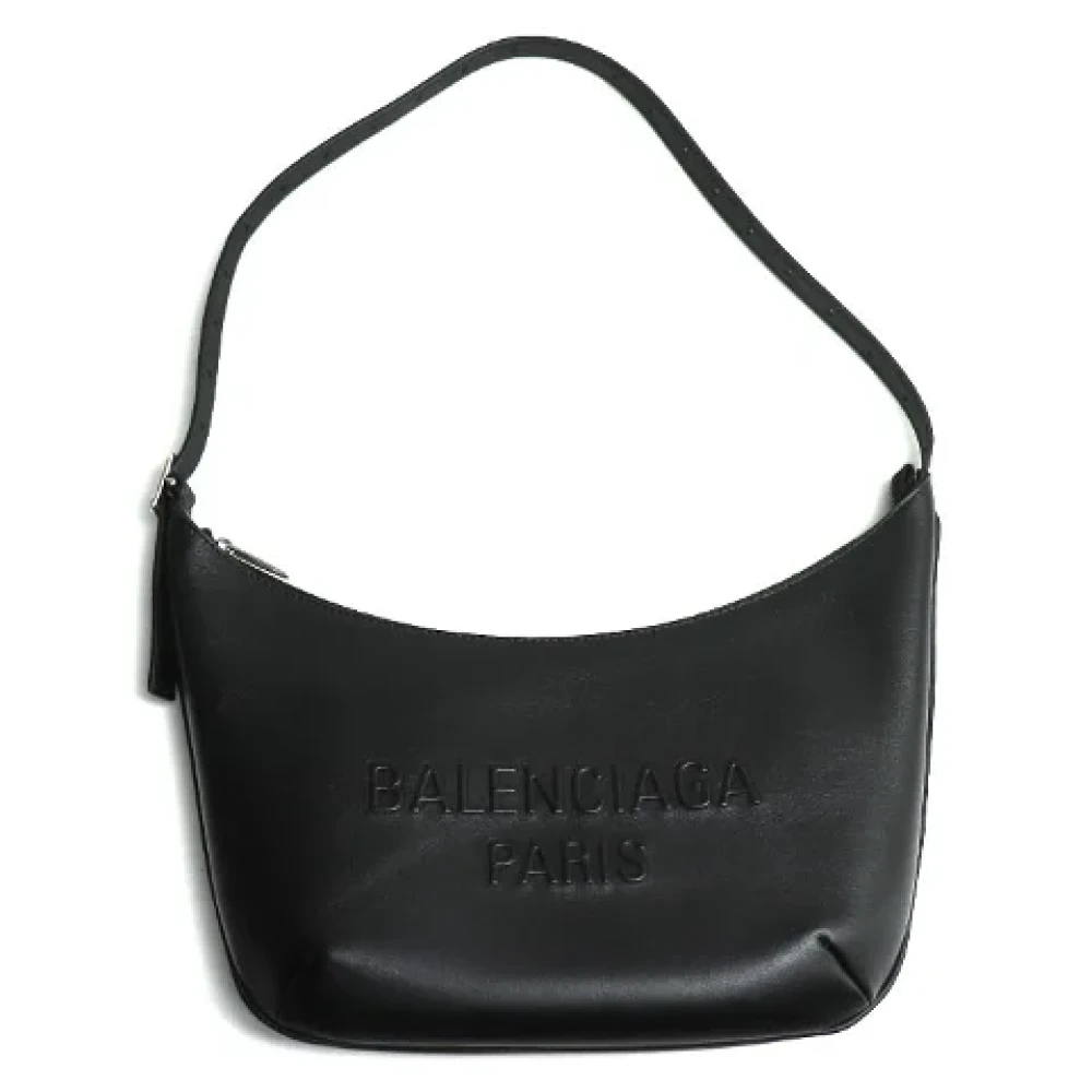 Balenciaga Vintage Pre-owned Leather balenciaga-bags Black Dames