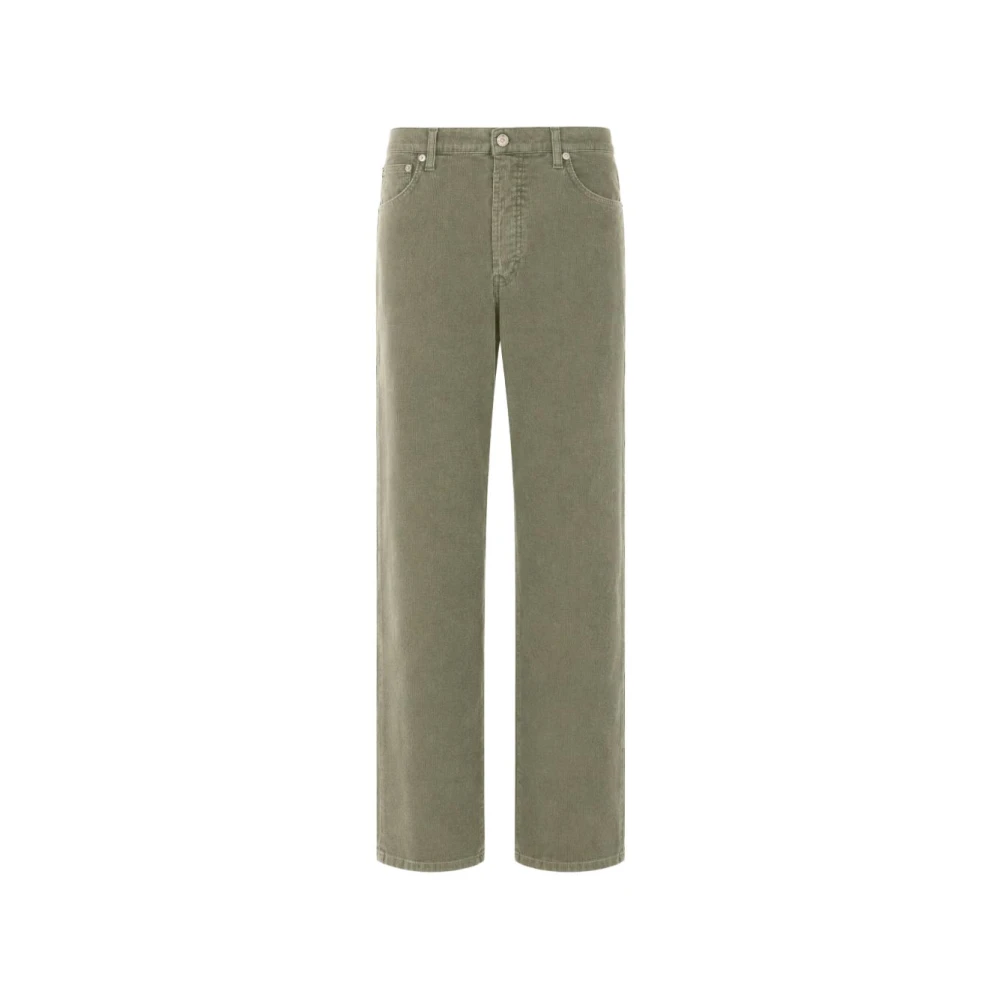 Dondup Donna Verde Pantaloni, W28, New,