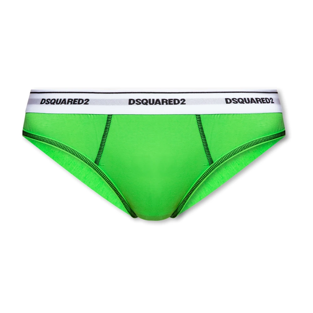 Dsquared2 Boxershorts met logo Green Dames