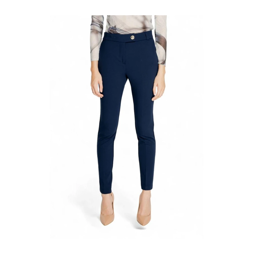 RINASCIMENTO Polyester Blend Jeans & Broeken Blue Dames