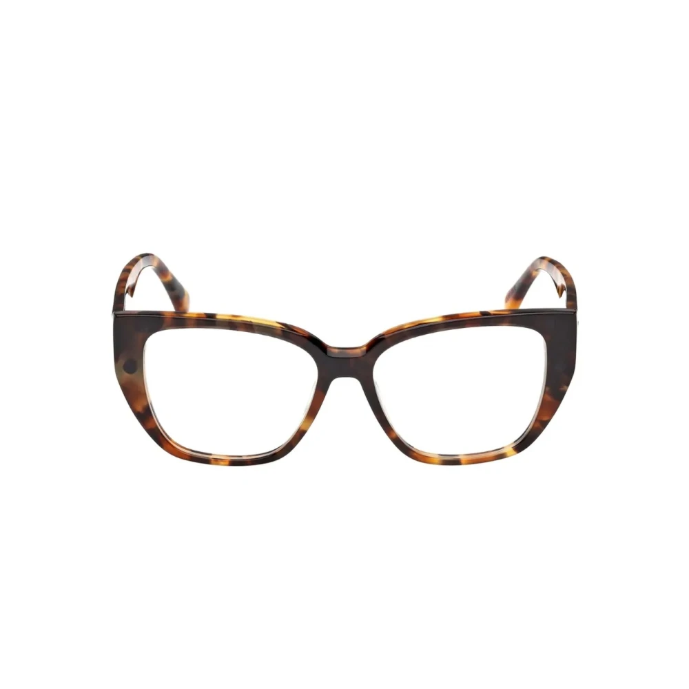 Max Mara Women's Brown Glasses, 53 Mm, Clip-On Eyeglasses