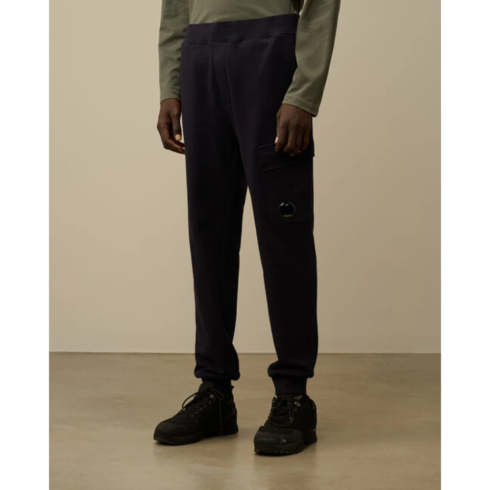C.P. Company Blauwe Broek voor Mannen Blue Heren
