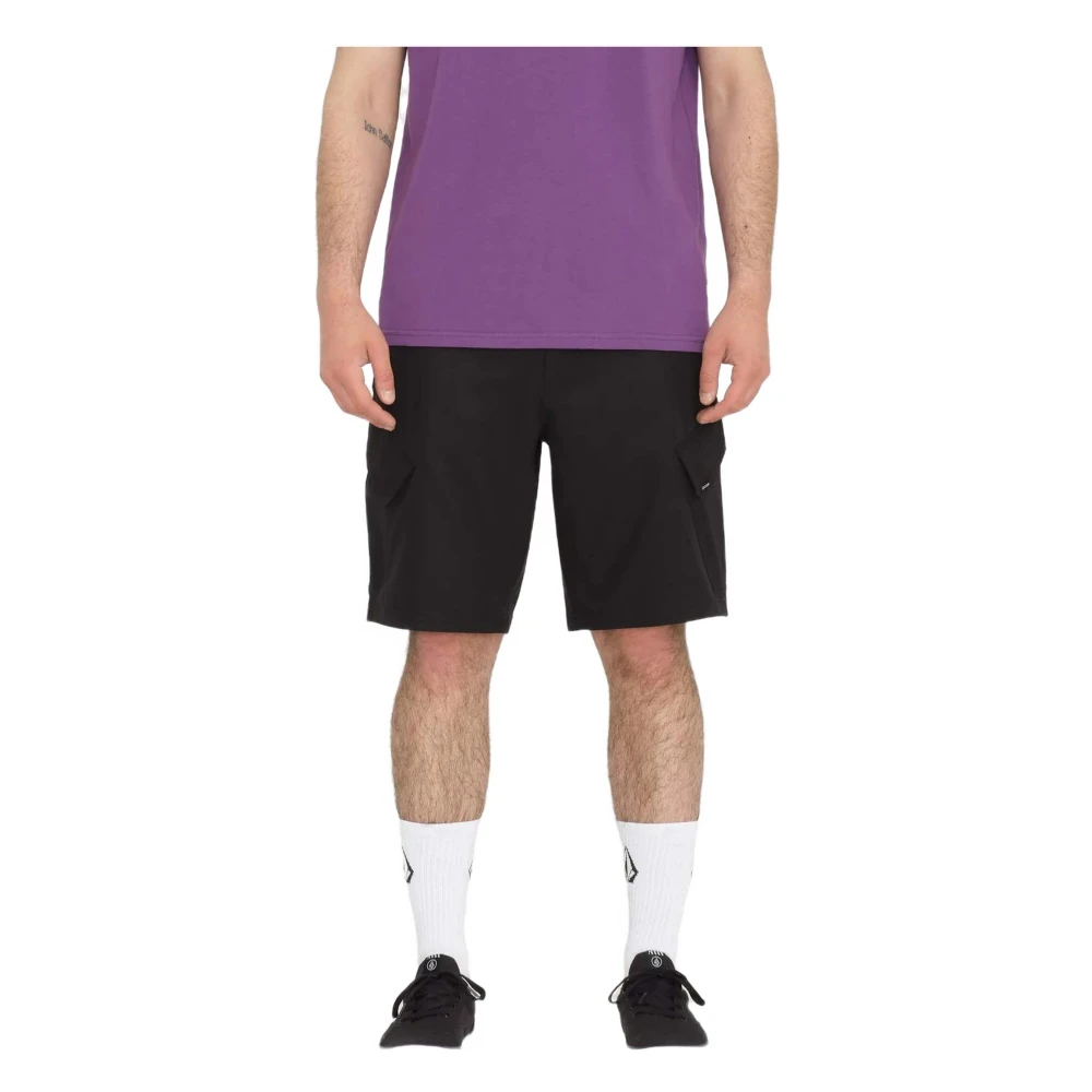 Volcom Country Days Hybrid Shorts Black Heren