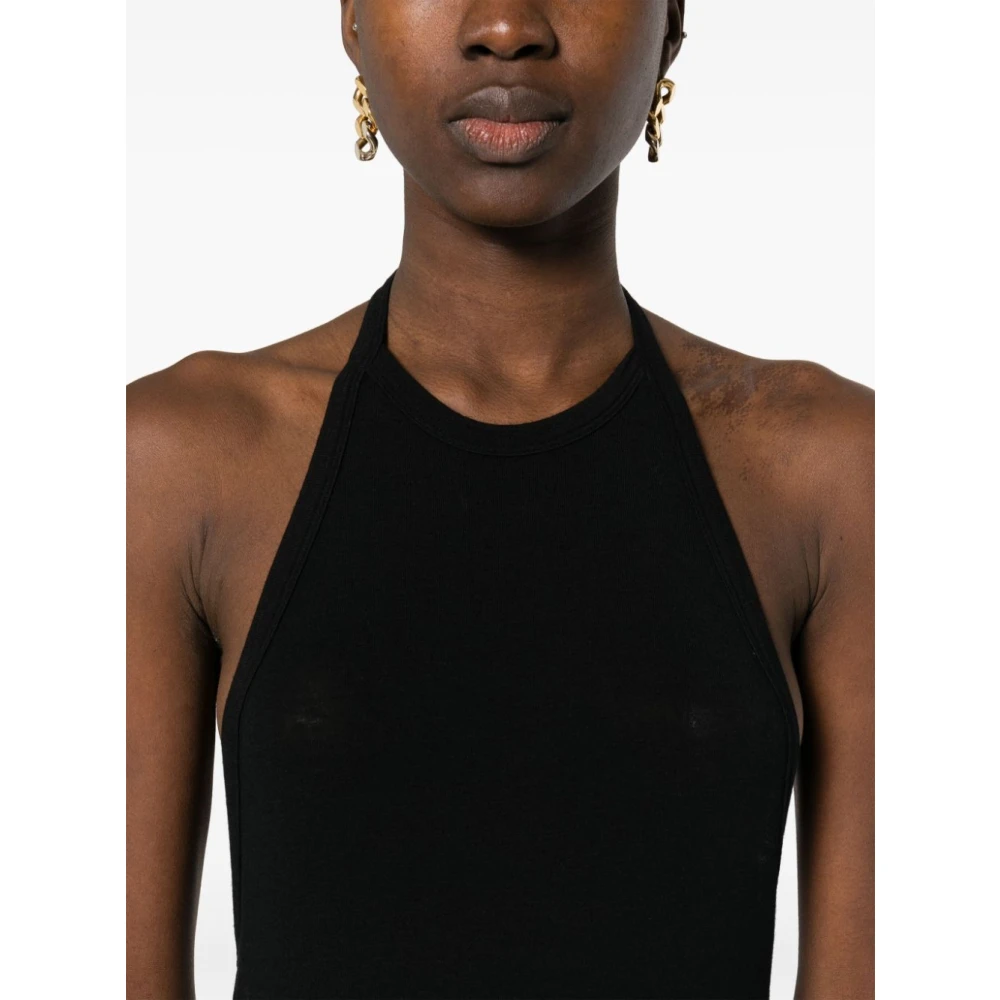 Saint Laurent Maxi Dresses Black Dames