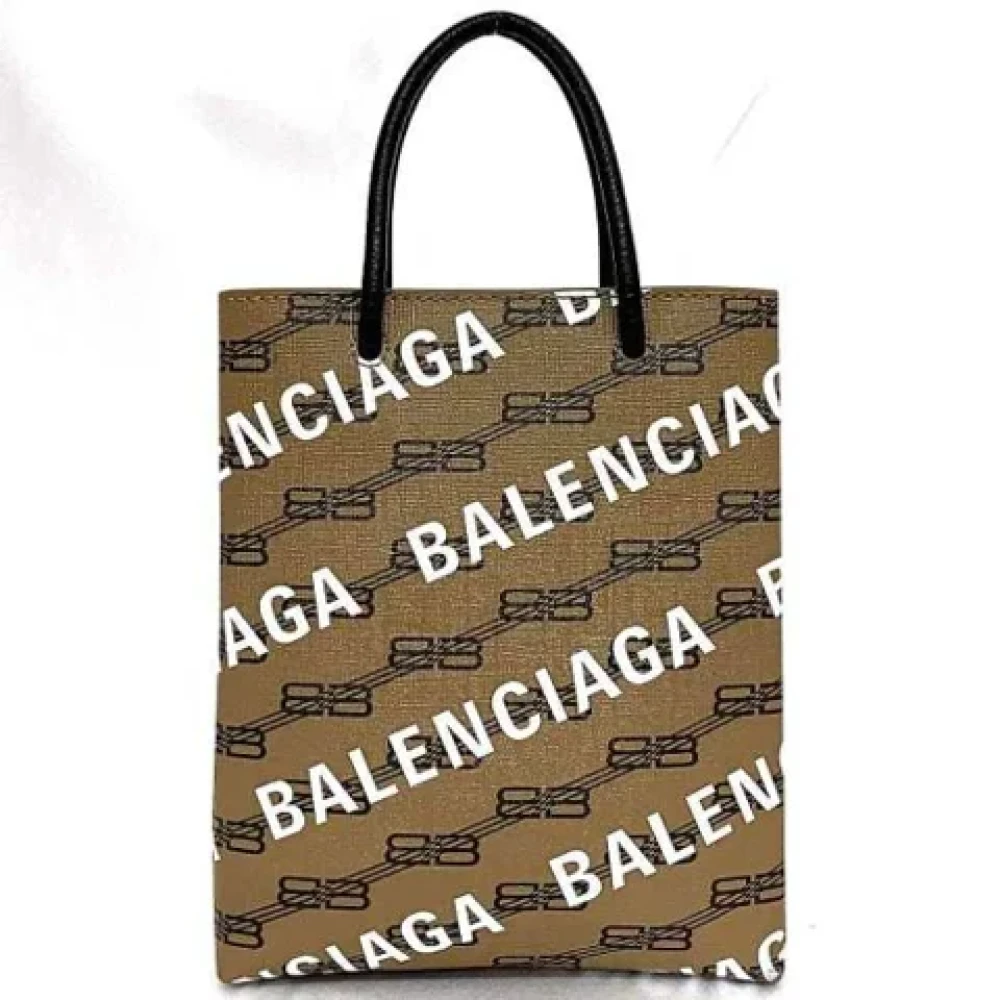 Balenciaga Vintage Pre-owned Fabric balenciaga-bags Brown Dames