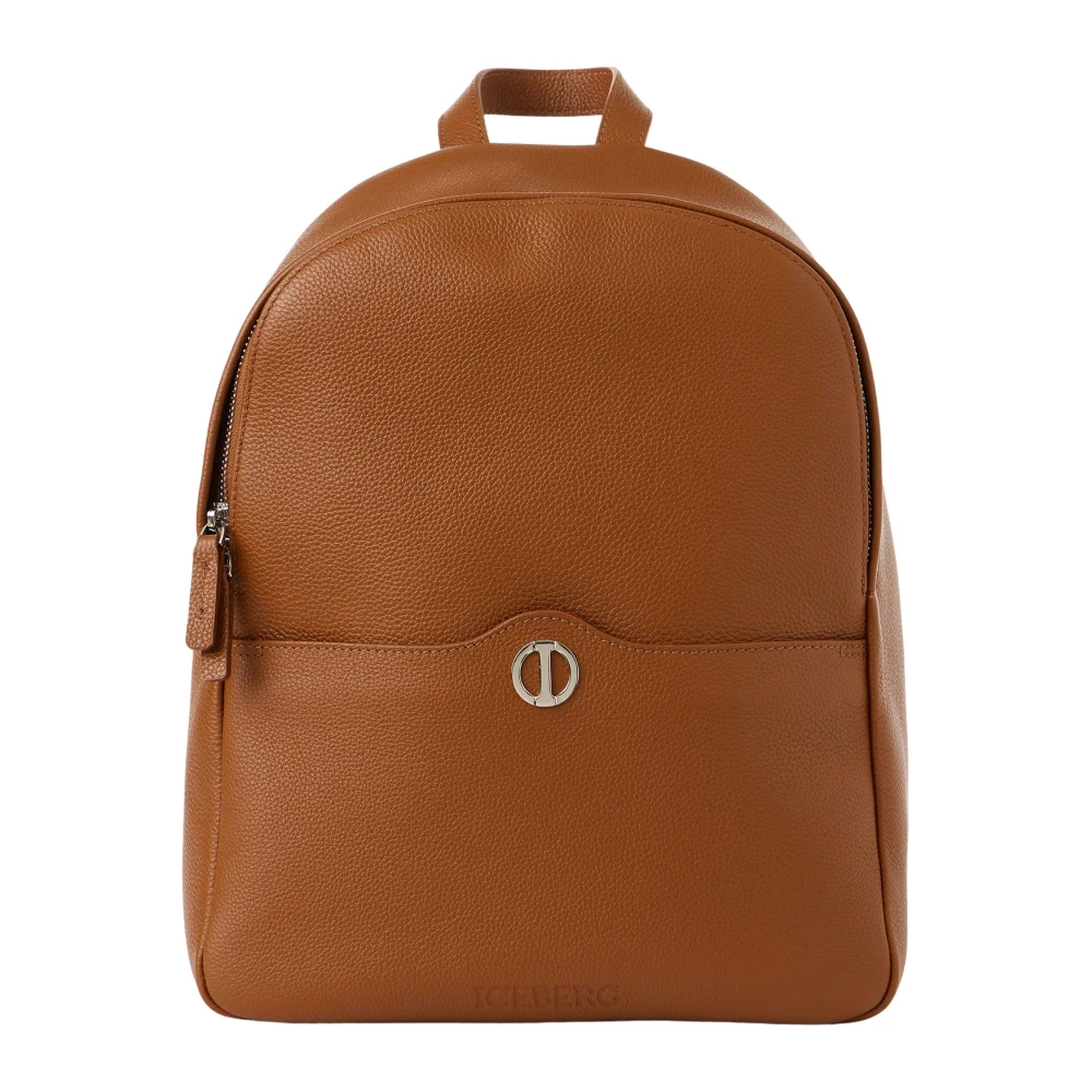 Iceberg Willer leren rugzak in coccio kleur Brown Dames