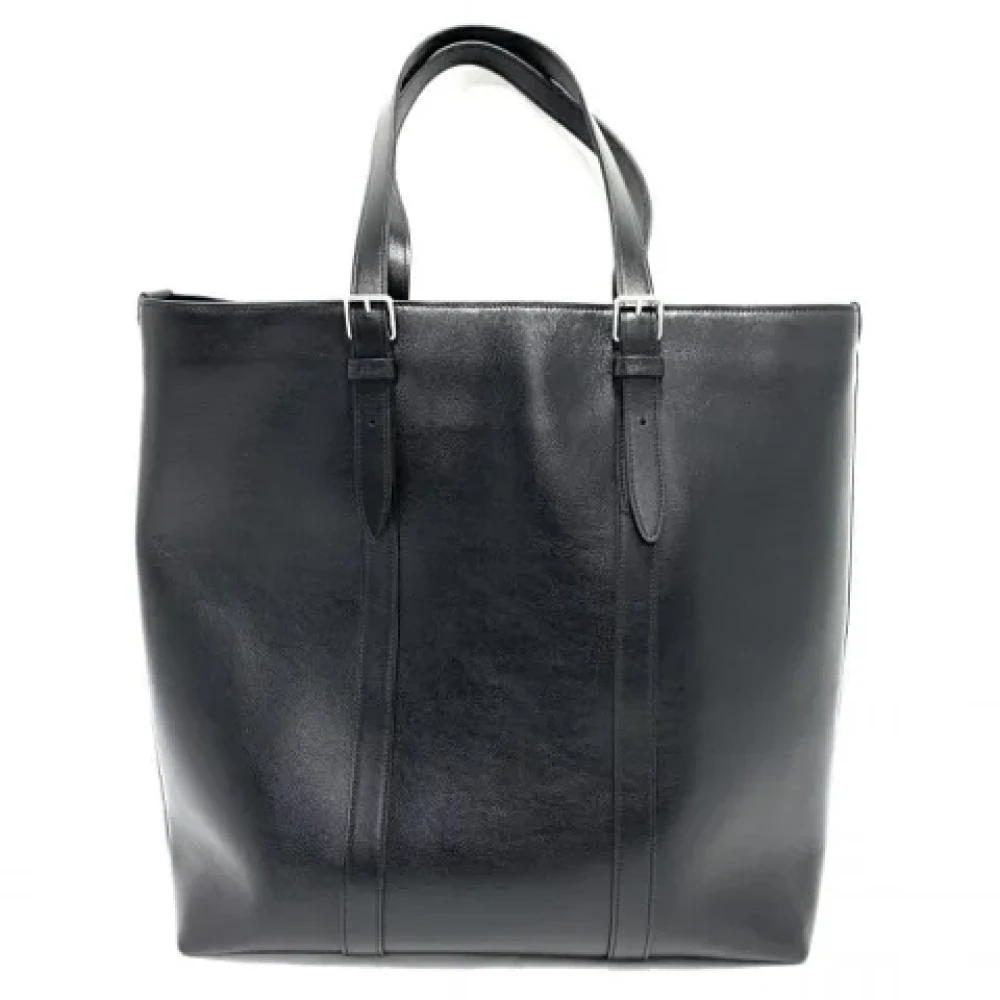 Celine Vintage Pre-owned Leather totes Black Dames