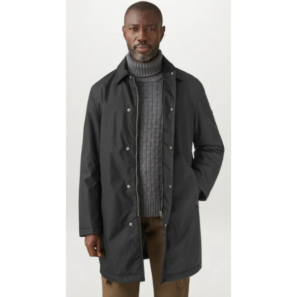 Belstaff Drill Coat Black Heren