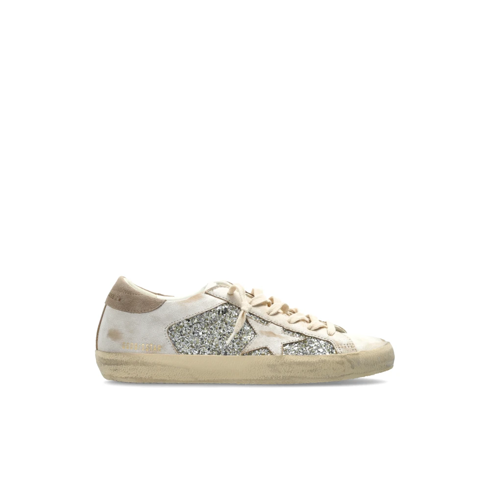 Golden Goose Beige Sneakers, Female, 2 Uk, Super-Star Trainers