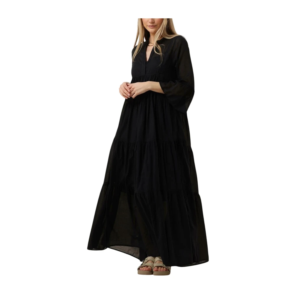 Devotion Zwarte Jurk Manousia Black Dames