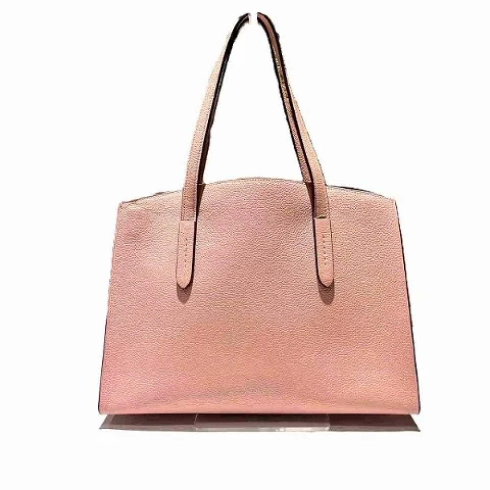 Coach Pre-owned Leather handbags Pink Dames