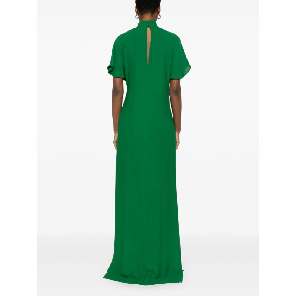 N21 Elegante Maxi Jurken voor Vrouwen Green Dames