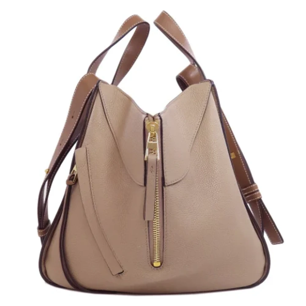 Loewe Pre-owned Fabric totes Beige Dames