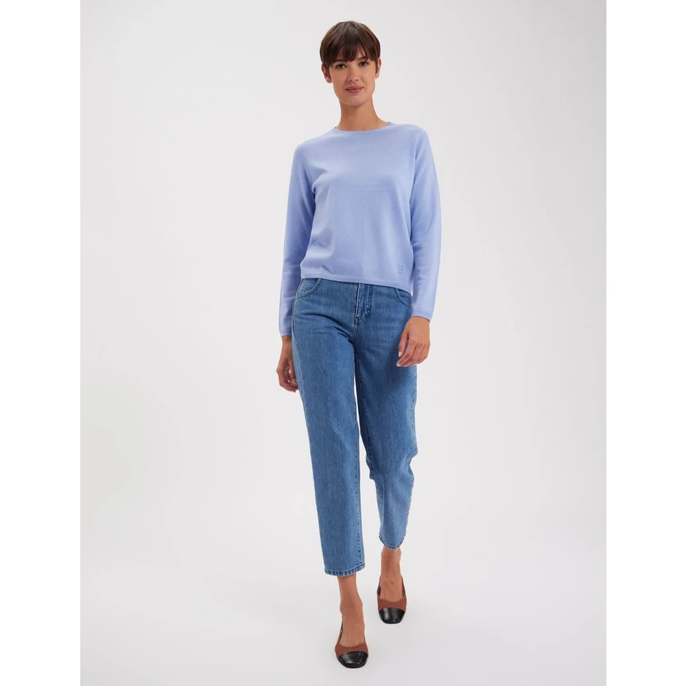 Ines De La Fressange Paris Angelina Sweater Angelina Trui Blue Dames