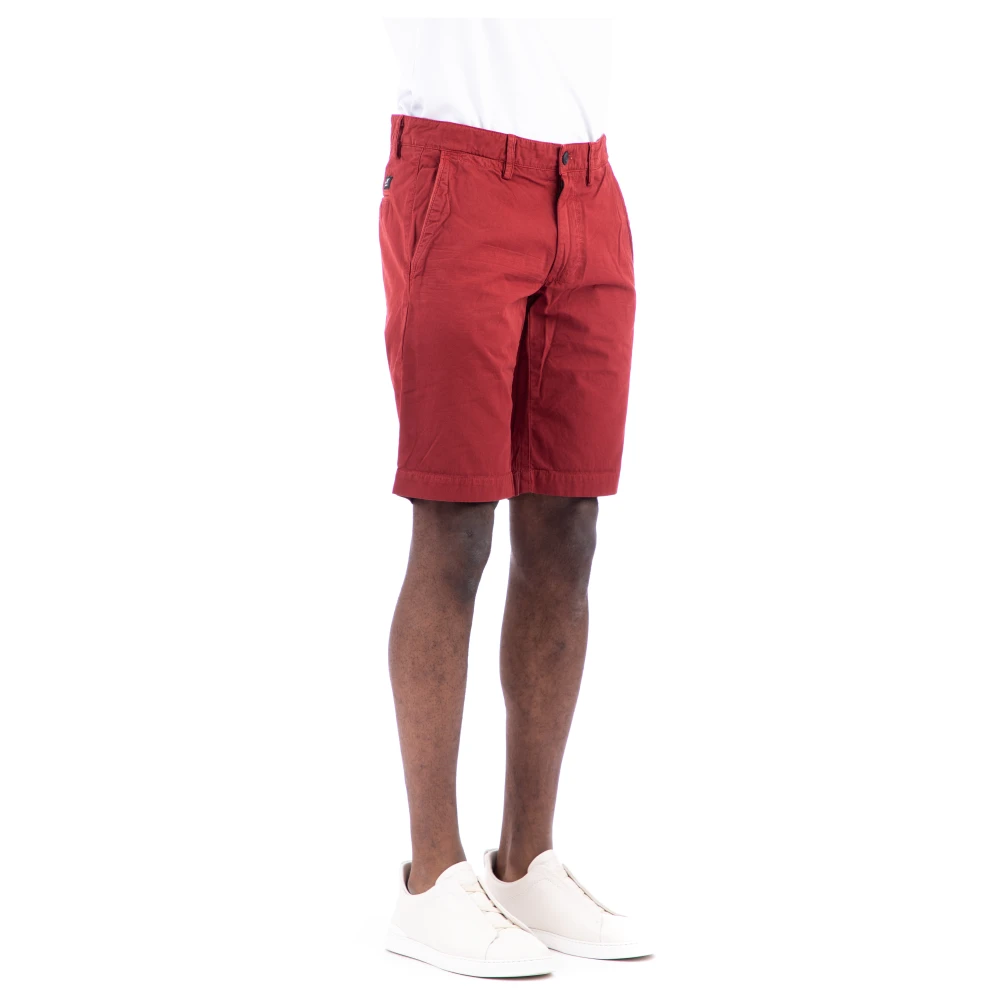 Mason's Rode Bermuda Shorts Washington Model Red Heren