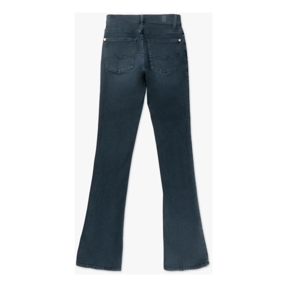 7 For All Mankind Moderne Bootcut Denim Jeans Blue Dames