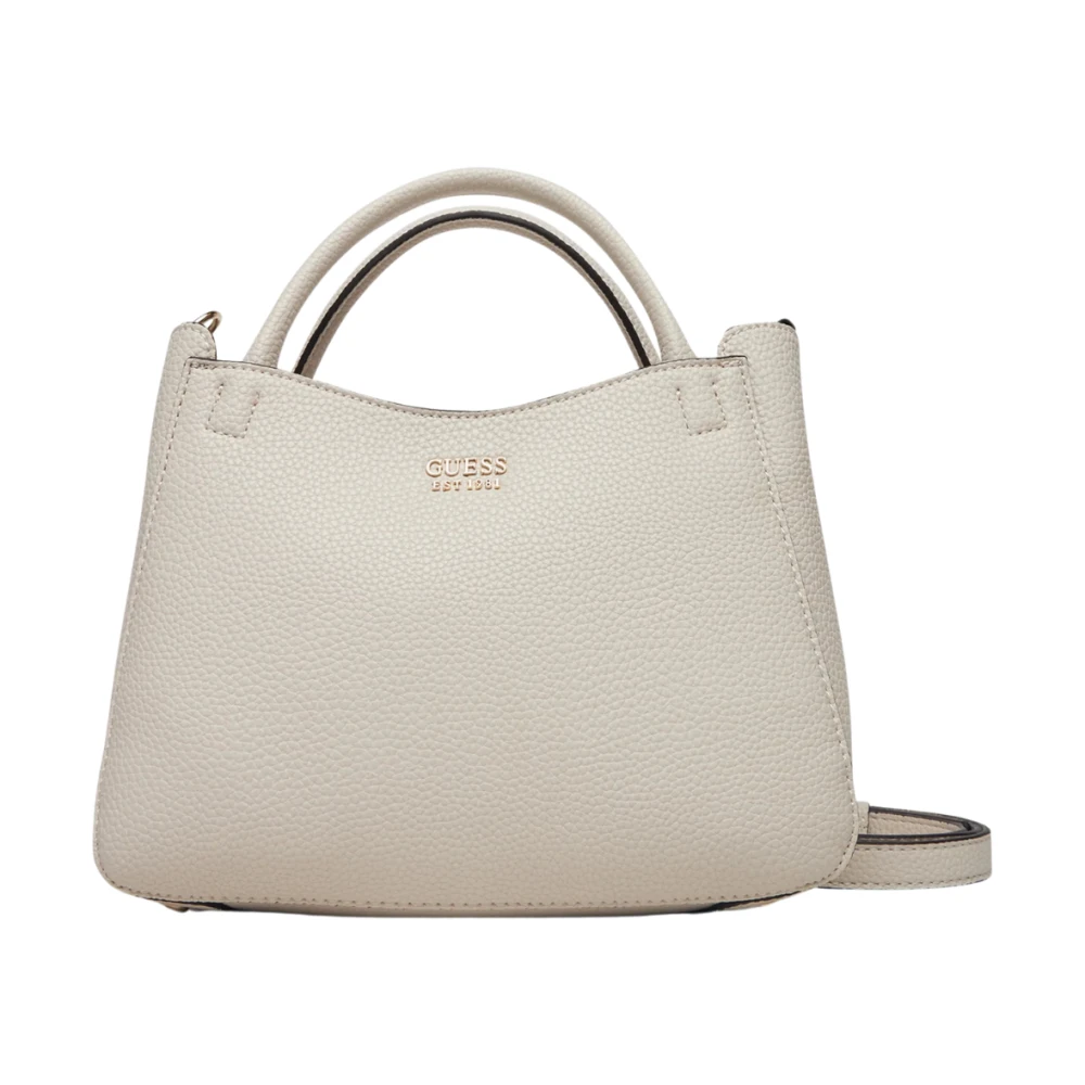 Guess Stijlvolle vriendin satchel in bot Beige Dames
