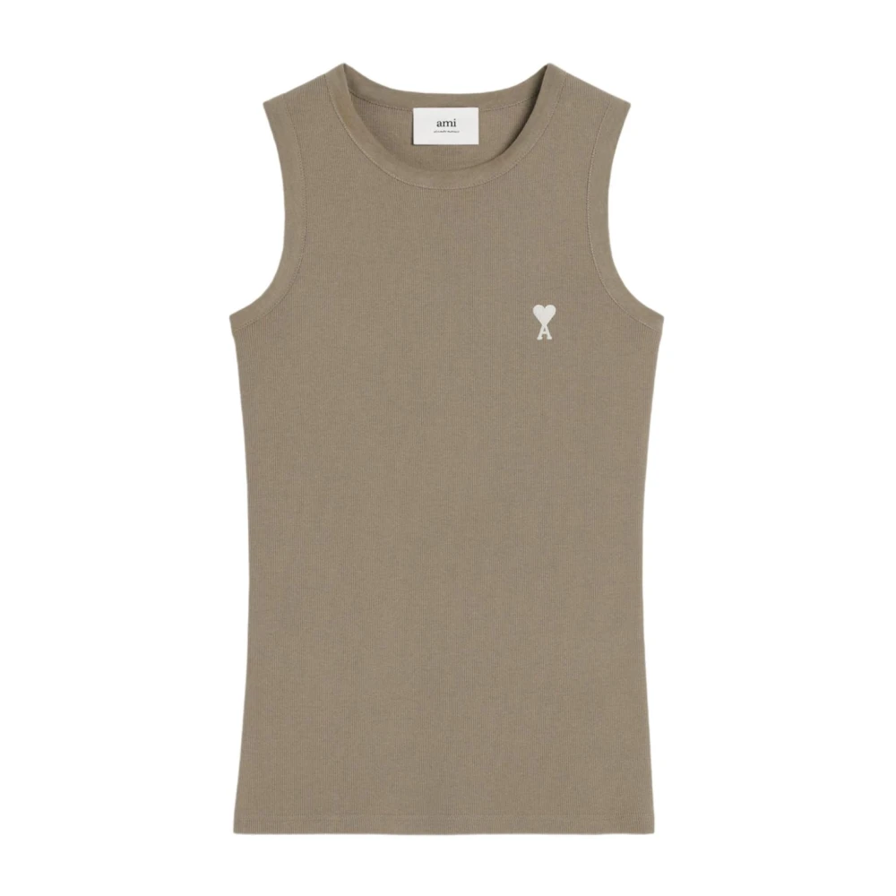Tops > Sleeveless Tops - - Ami Paris - Modalova