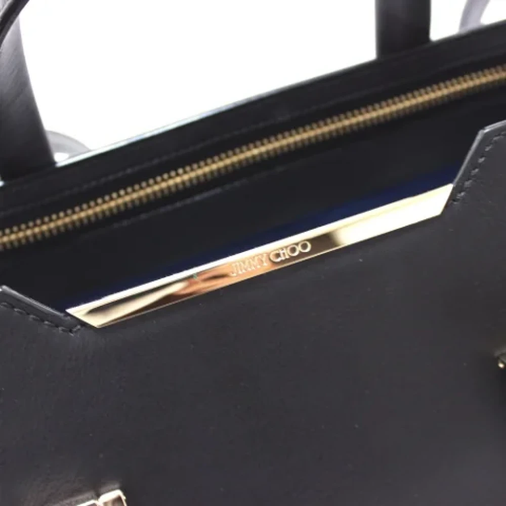 Jimmy Choo Pre-owned Leather handbags Brown Dames