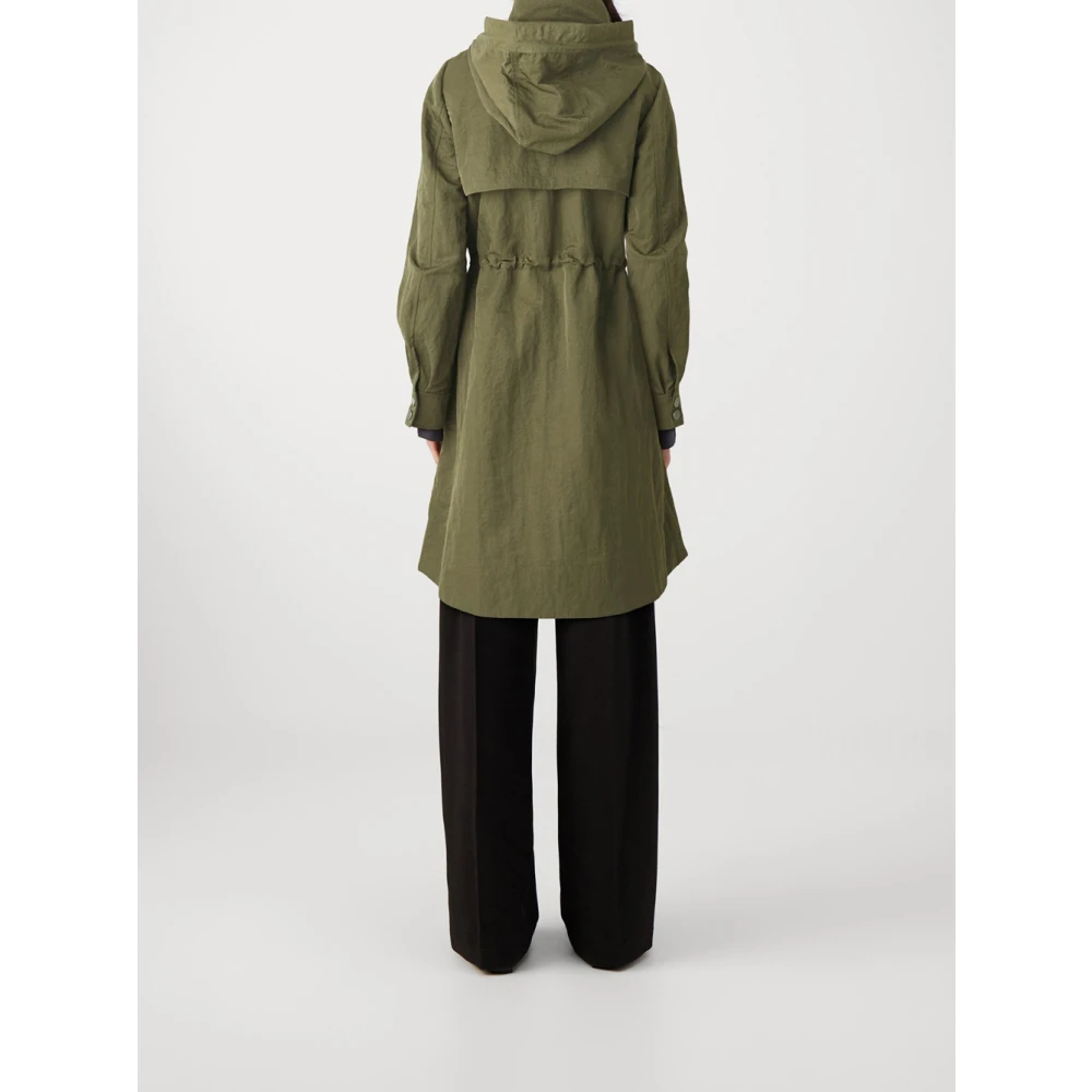 Guess Groene Parka Jas met Capuchon Green Dames